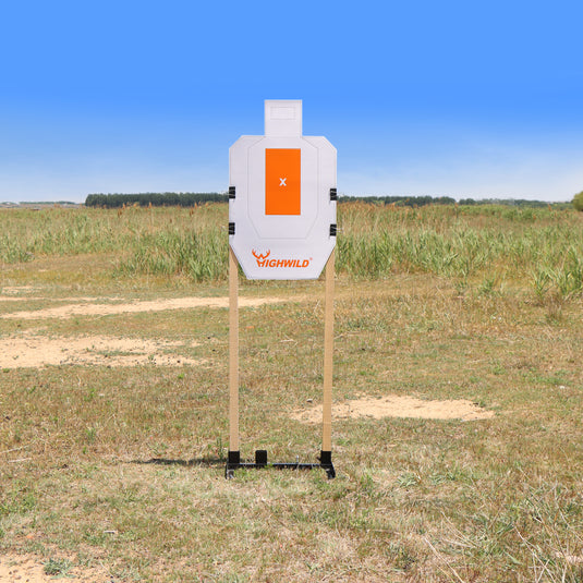 18" X 30" Cardboard Targets for Shooting, Silhouette Paper Targets (USPSA - 50 Pack)