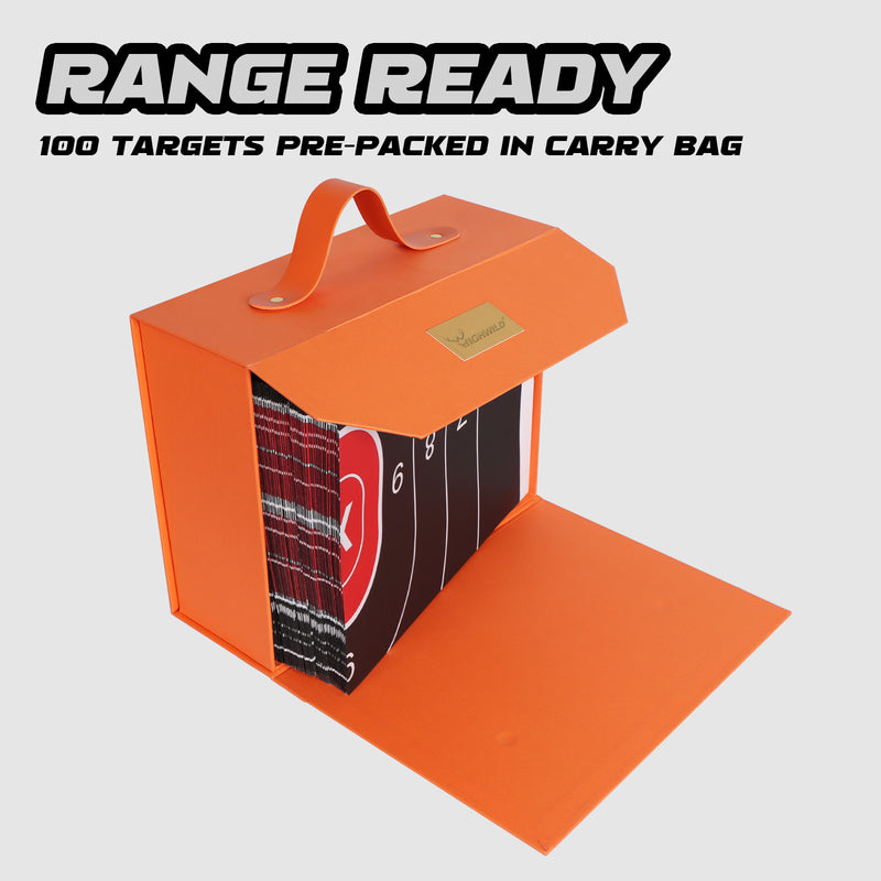 Load image into Gallery viewer, Shooting Range Silhouette Paper Target - 23X35 Inches (100 Pack, White &amp; Black)
