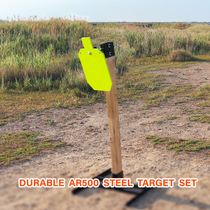 Load image into Gallery viewer, 1/2" Thick 10" X 16" Torso + 2X4 Target Mount Kit
