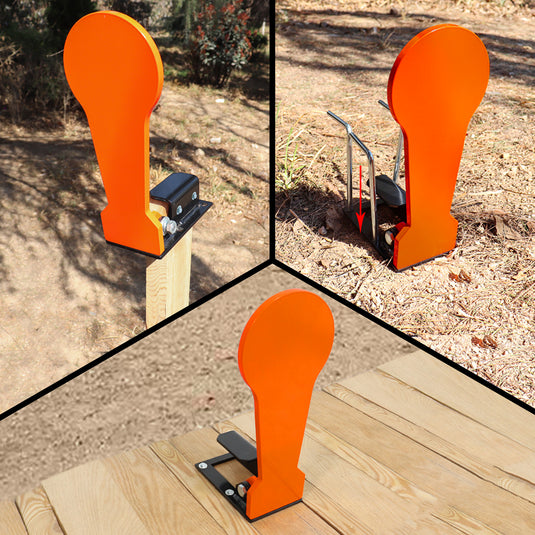 3/8" AR500 12" Classic Popper Steel Shooting Target