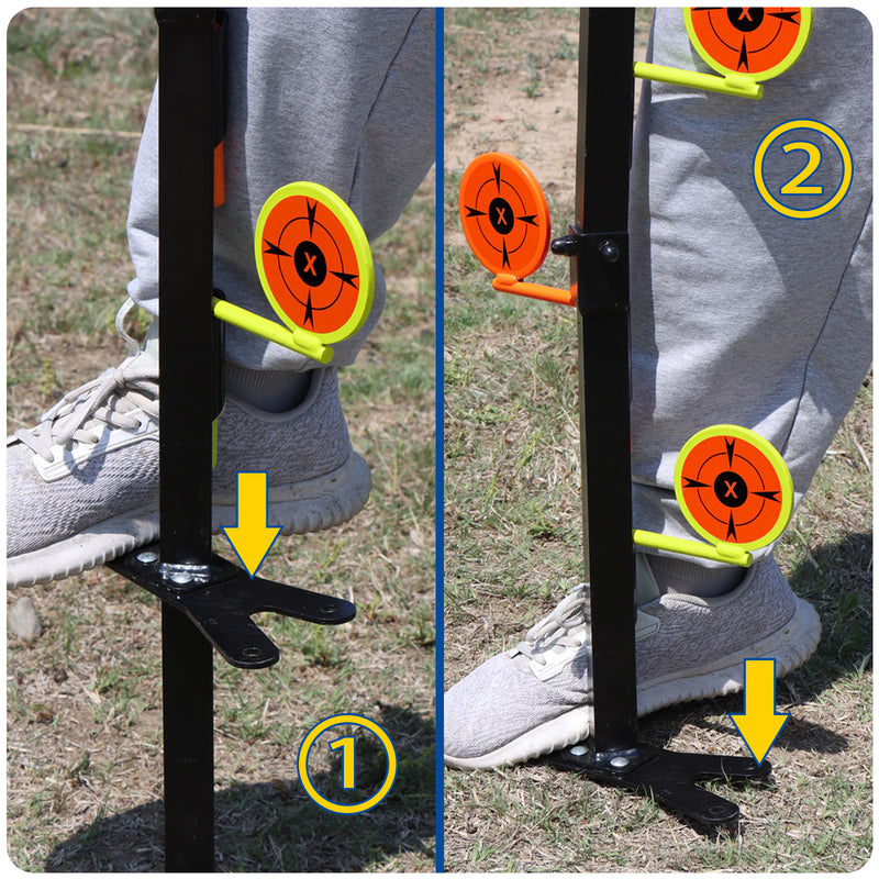Load image into Gallery viewer, Highwild Dueling Tree for .22 Rimfire with Detachable Three-Section Design - Ground-Insertable
