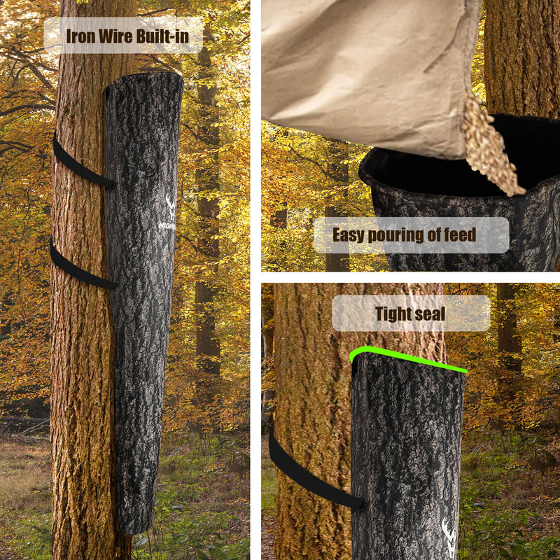 Load image into Gallery viewer, Tree Hugger Adjustable Gravity Bag Feeder
