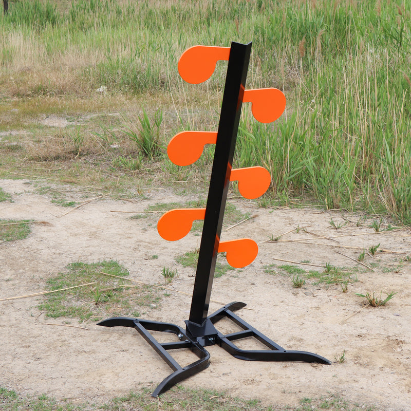 Load image into Gallery viewer, 6&quot; x 3/8&quot; AR500 Steel Target Dueling Tree Stand
