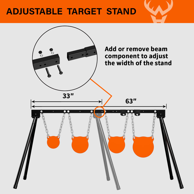 Load image into Gallery viewer, B001 Stand Complete Target System 33
