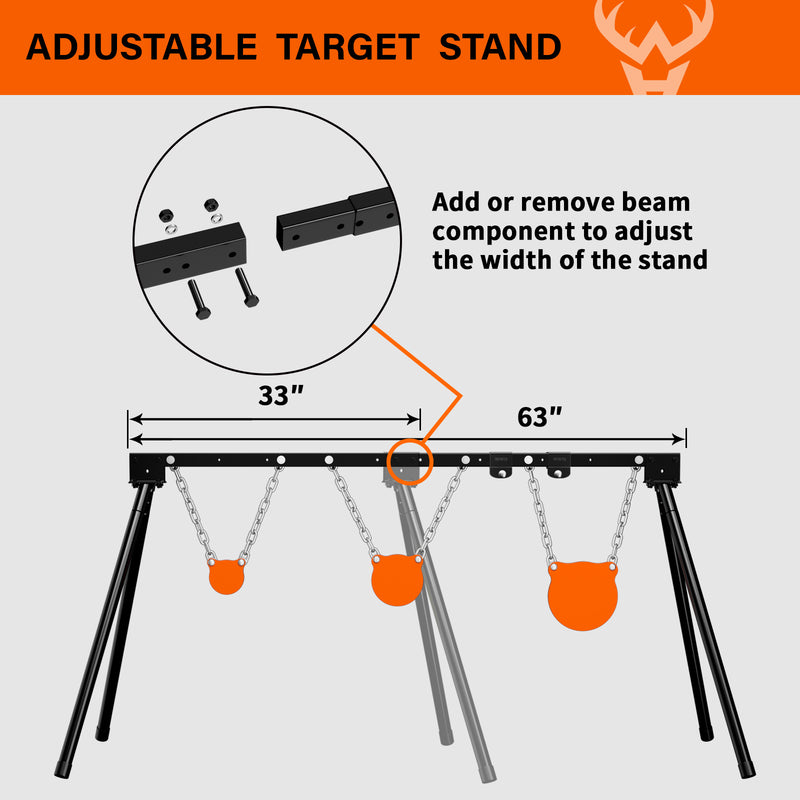 Load image into Gallery viewer, B001 Stand Complete Target System 22
