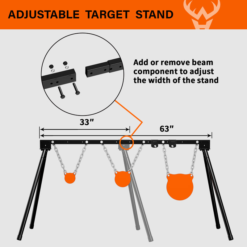 Load image into Gallery viewer, B001 Stand Complete Target System 23
