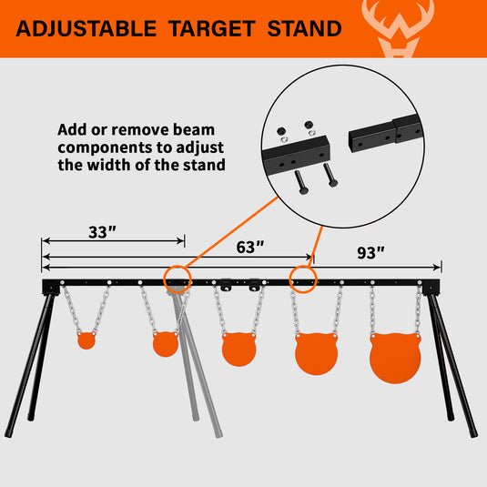 B001 Stand Complete Target System 45