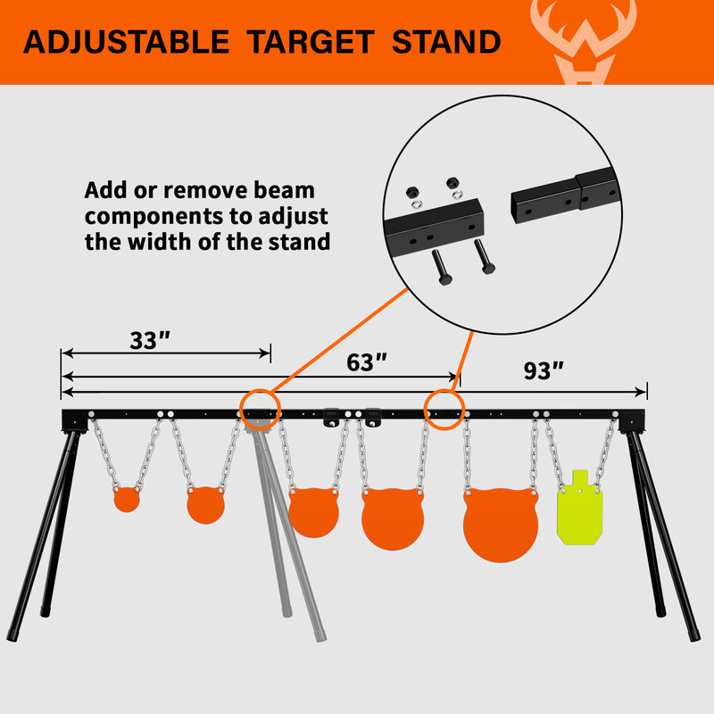Load image into Gallery viewer, B001 Stand Complete Target System 48
