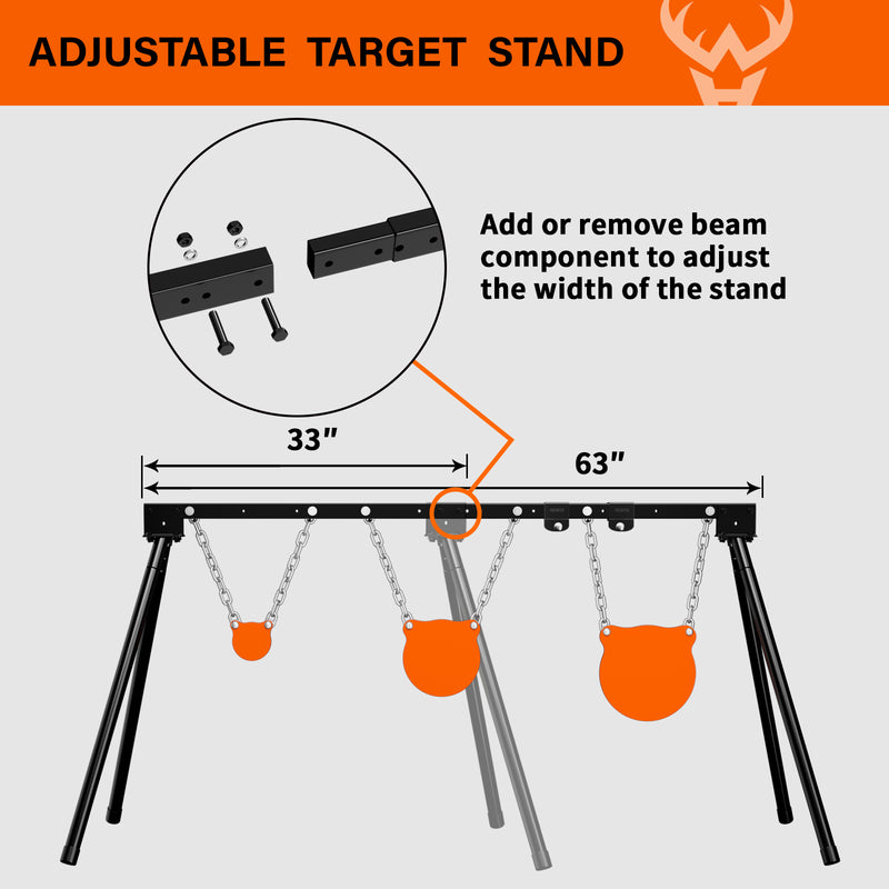 Load image into Gallery viewer, B001 Stand Complete Target System 25
