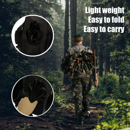 thumbnail image 2 of 5-Step Climbing Stick Aider - Webbing Rope Ladder For Hunting With 440lb Capacity 2 of 12