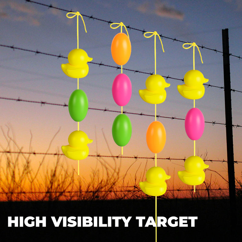 Load image into Gallery viewer, Plastic Duck &amp; Egg Shooting Target Set (6 Ducks &amp; 6 Eggs)
