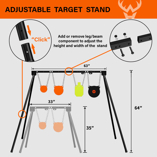 B001 Stand Complete Target System 36