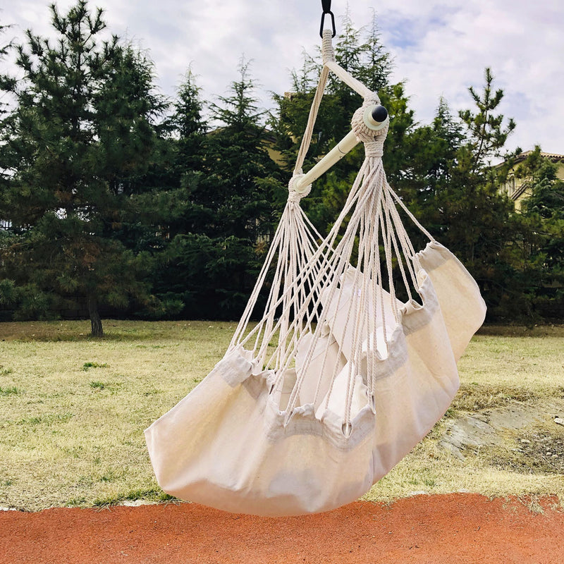 Load image into Gallery viewer, Hanging Hammock Chair - Beige
