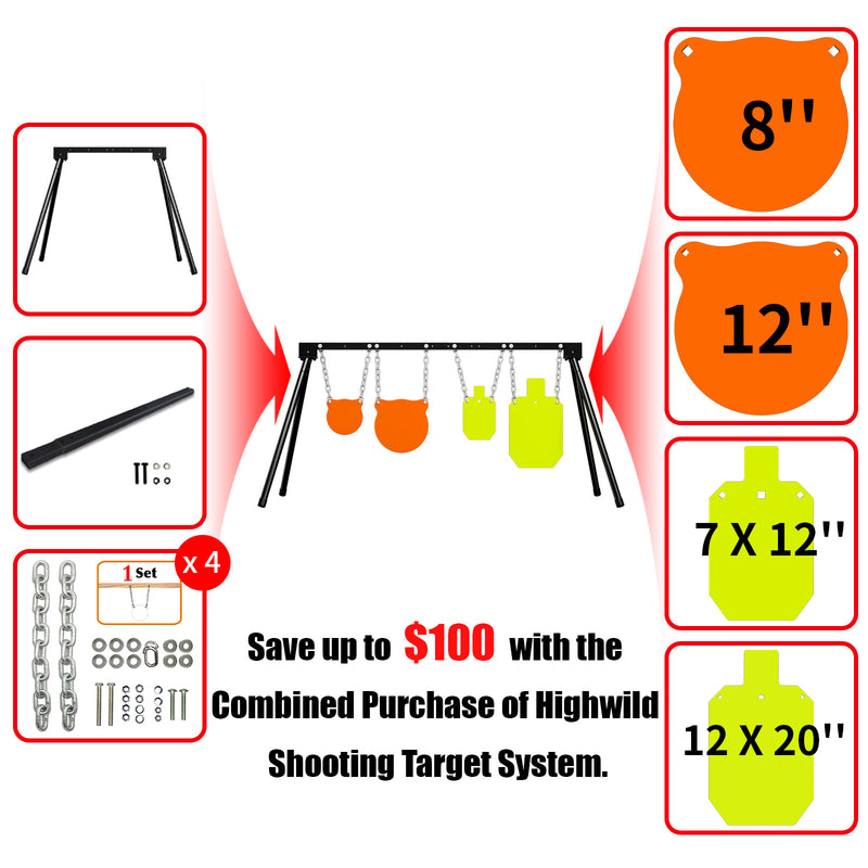 Load image into Gallery viewer, B001 Stand Complete Target System 43
