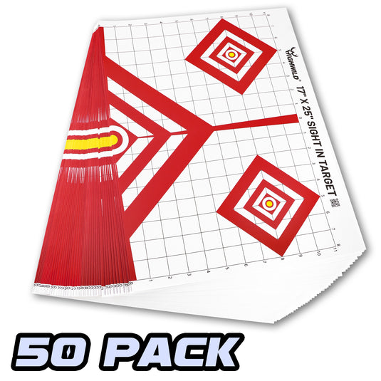 Range Paper Sight in Shooting Range Paper Target - 17X25 Inches – Highwild