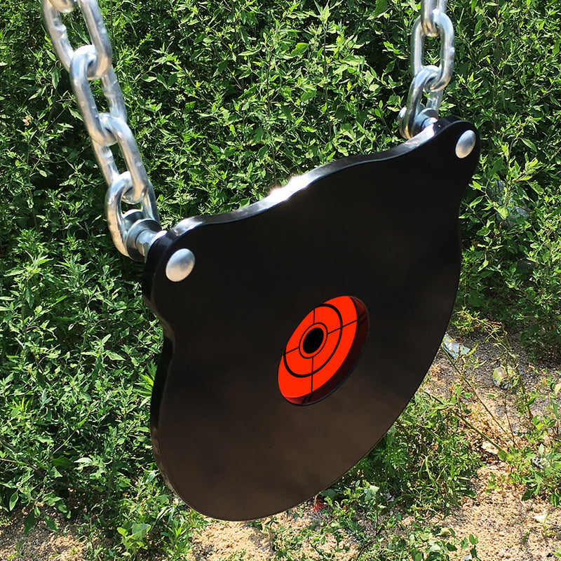 Load image into Gallery viewer, 10" X 3/8" AR500 Steel Bullseye Gong Target
