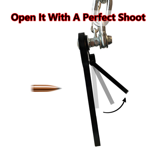 10" X 3/8" AR500 Steel Bullseye Gong Target