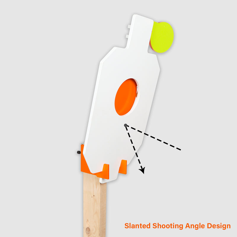 Load image into Gallery viewer, 3/8&quot; AR500 Steel 12&quot; x 20&quot; Hostage with Hanger and Stand
