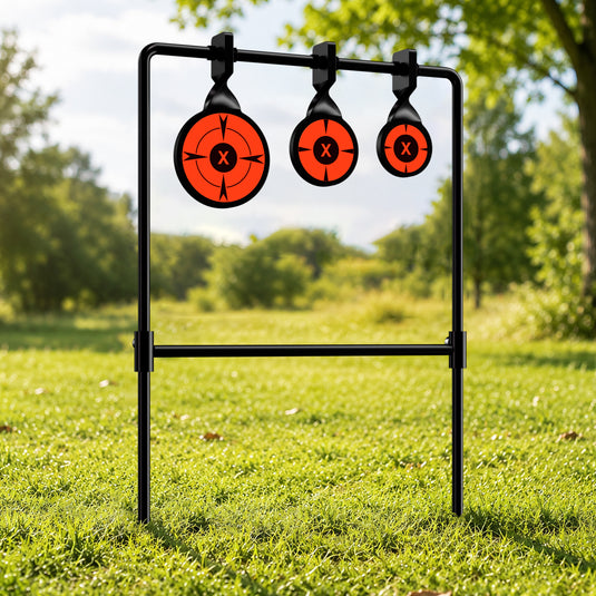 3/8" Thick Triple Gong Spinner Target
