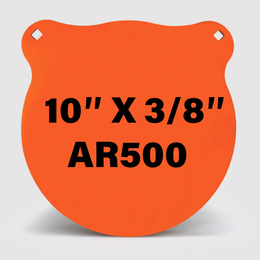 Tripod Base Stand + 2X4 Target Hanger + 3/8" Thick 10" Gong