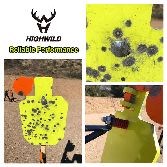 10" X 16" X 3/8" AR500 Steel Hostage Target