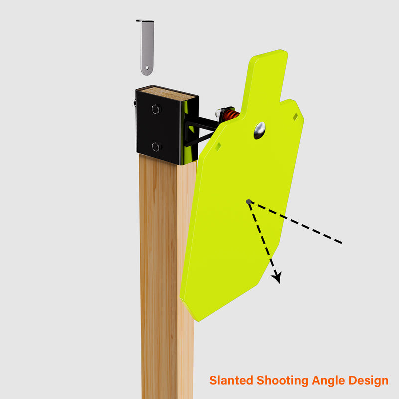 Load image into Gallery viewer, Tripod Base Stand + 2X4 Target Hanger + 3/8" Thick 10" X 16" Torso
