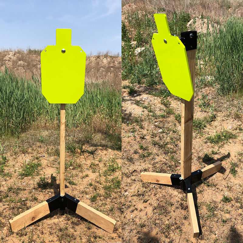Load image into Gallery viewer, Tripod Base Stand + 2X4 Target Hanger + 3/8" Thick 12" X 20" Torso
