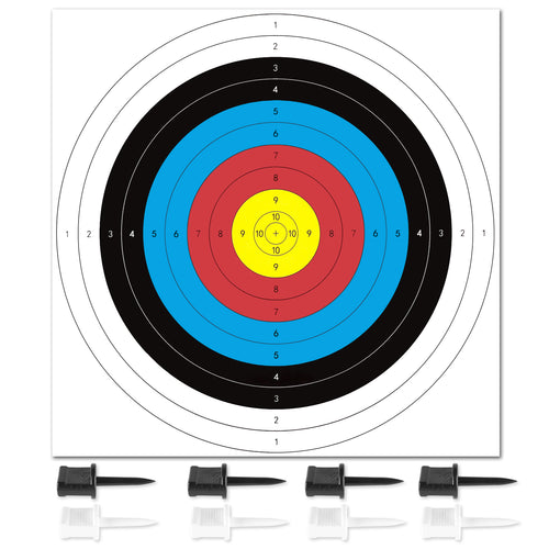 Standard Archery Paper Targets - 16X16in - 30 PACK