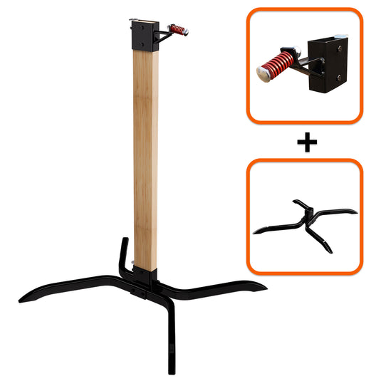 X-leg Base Target Stand + 2X4 Target Hanger