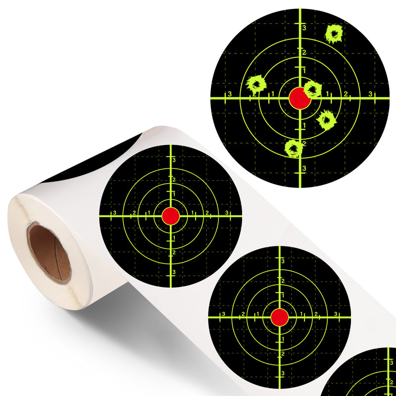 Load image into Gallery viewer, 6 Inch Splatter Target Stickers - 100 Pack
