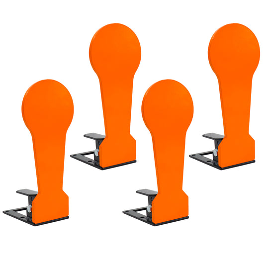 3/8" AR500 12" Classic Popper Steel Shooting Target - 4 Pack