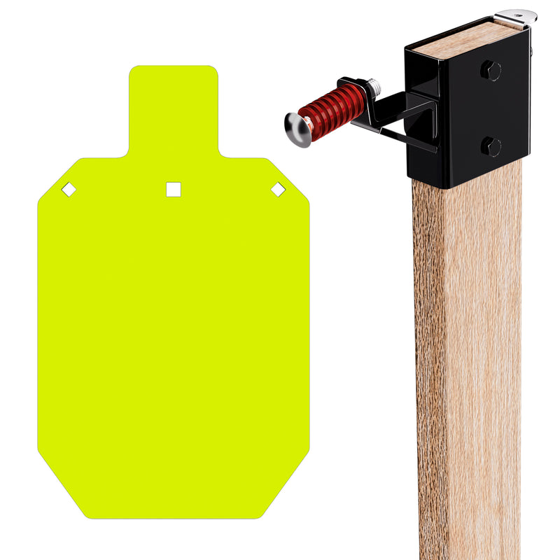 Load image into Gallery viewer, 1/2" Thick 10" X 16" Torso + 2X4 Target Mount Kit
