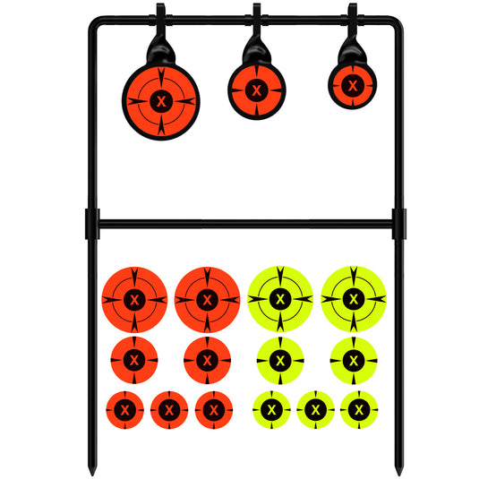 3/8" Thick Triple Gong Spinner Target