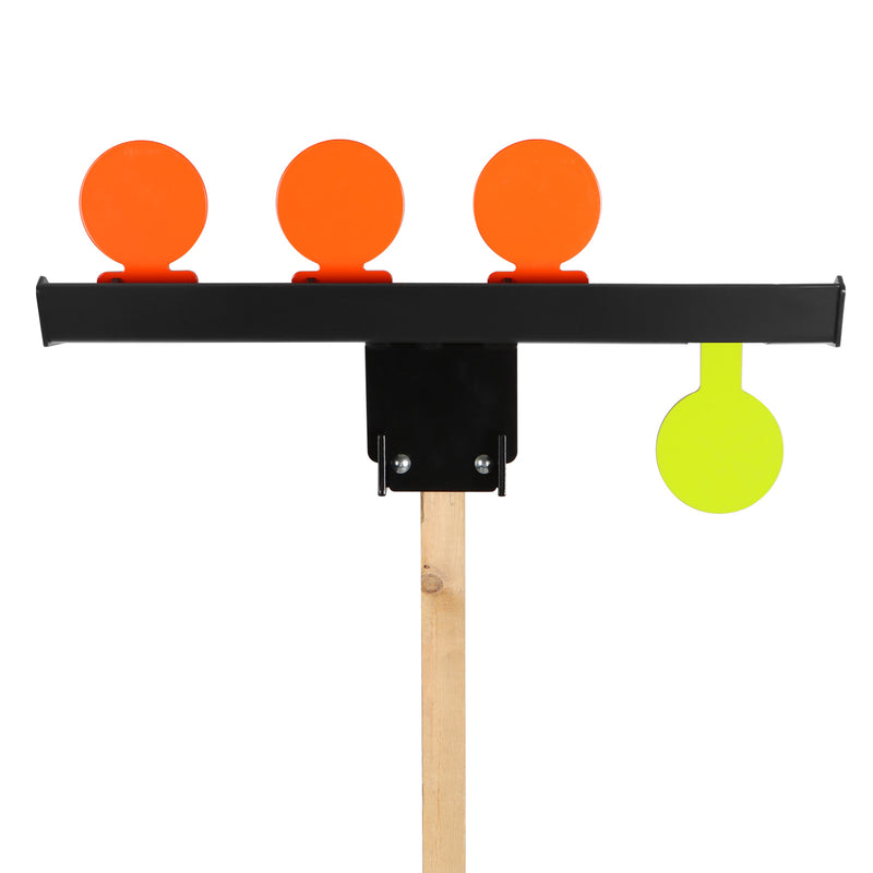 Load image into Gallery viewer, Shoot to Reset AR500 Steel Target with Mounting Bracket
