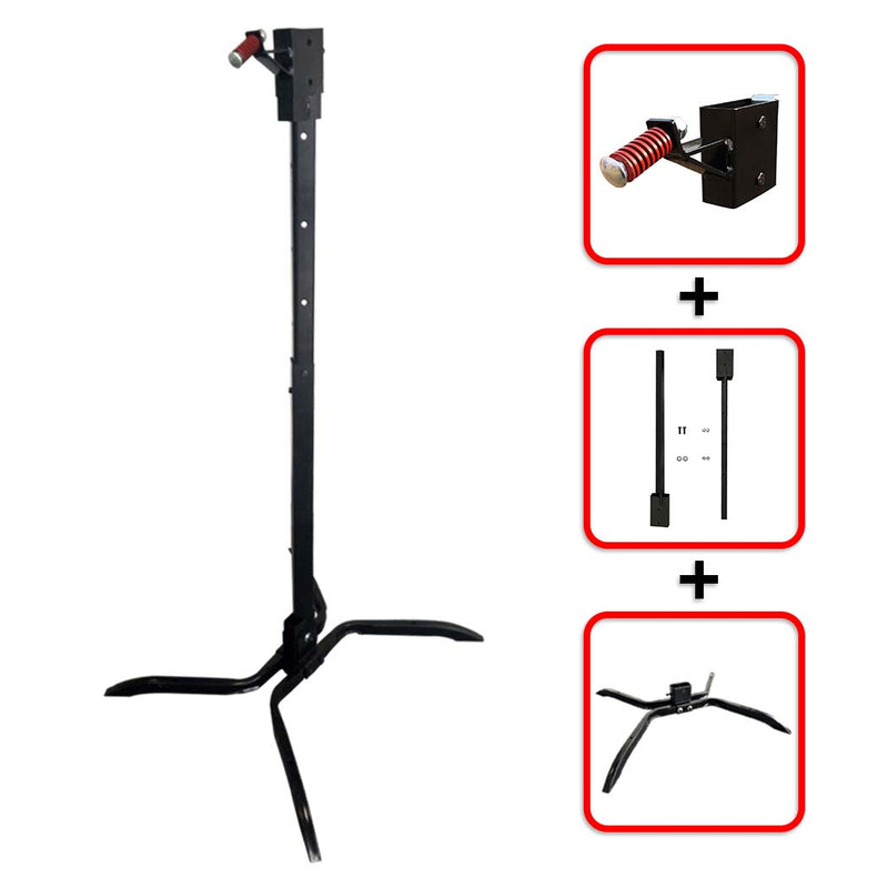Load image into Gallery viewer, X-leg Base Target Stand Mounting System + 12&quot; X 20&quot; X 3/8&quot; AR500 Steel Hostage Target
