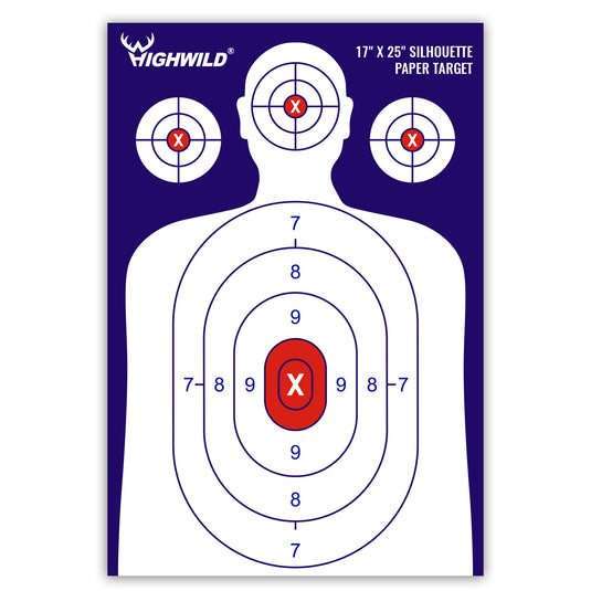 Printable Silhouette Targets