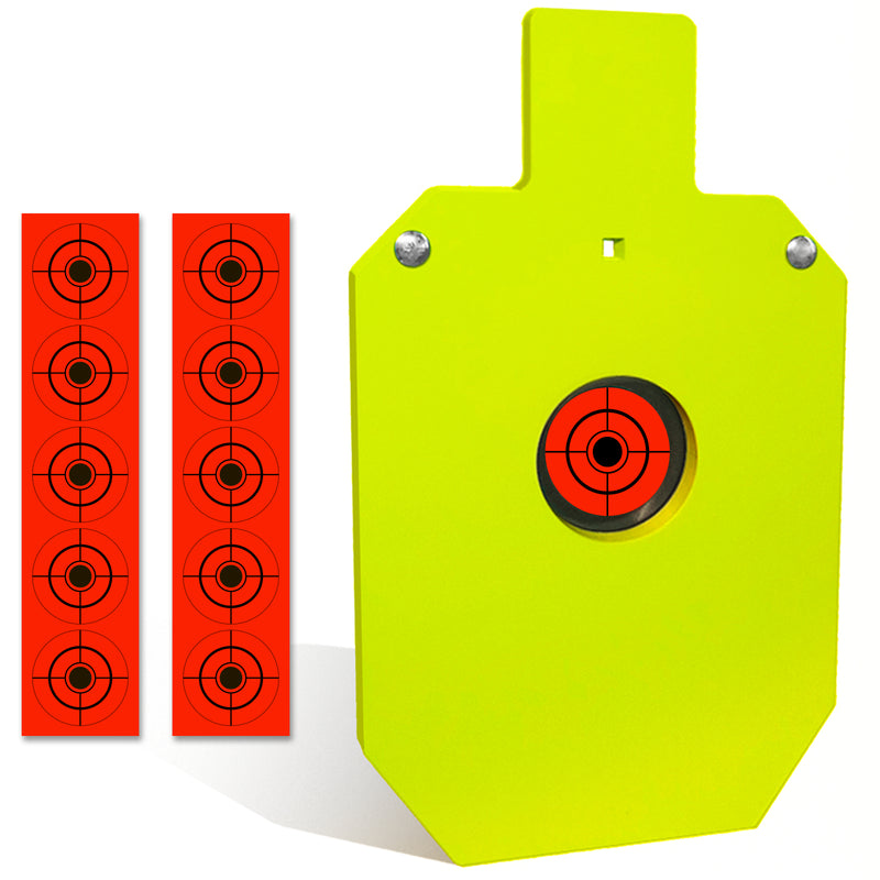 Load image into Gallery viewer, 12&quot; X 20&quot; X 3/8&quot; AR500 Steel Bullseye Torso Target
