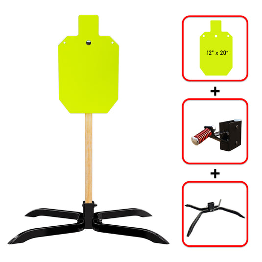 X-leg Base Stand + 2X4 Target Hanger +  3/8