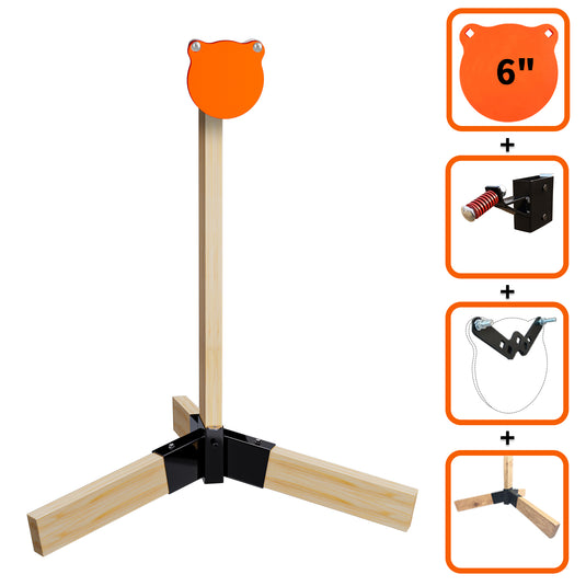 Tripod Base Stand + 2X4 Target Hanger + 3/8