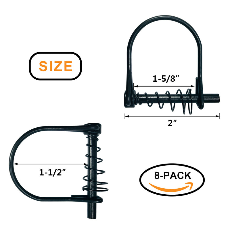 Load image into Gallery viewer, 8 Pack Silent Shaft Locking Pin
