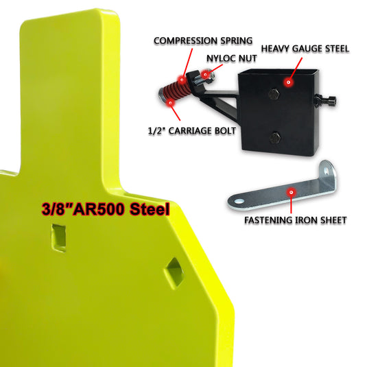 10" X 16" Torso + 2X4 Target Mount Kit