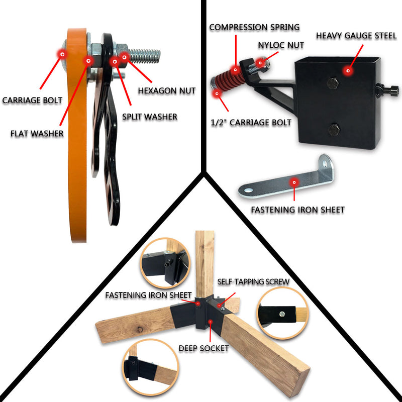 Load image into Gallery viewer, Tripod Base Stand + Mounting Kit + 12&quot; Gong
