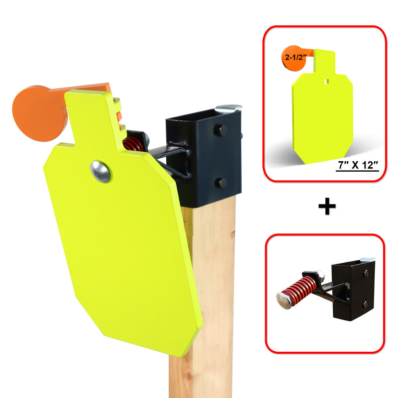 Load image into Gallery viewer, 3/8&quot; X 7&quot; X 12&quot; Hostage Target + 2X4 Target Mount Kit
