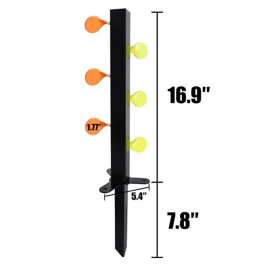 Steel Dueling Tree Target Metal Shooting Stand for Airsoft BB