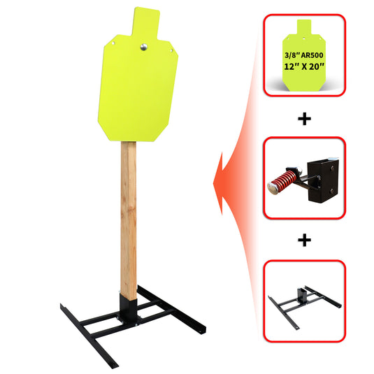 Double T-Shaped Base Stand + Mounting Kit + 1/2
