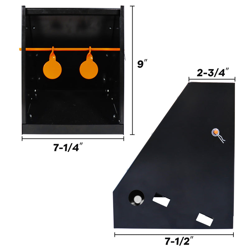 Load image into Gallery viewer, 7&quot; X 9&quot; Bullet Trap - for Paper Targets &amp; Spinner Targets
