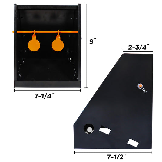 7" X 9" Bullet Trap - for Paper Targets & Spinner Targets