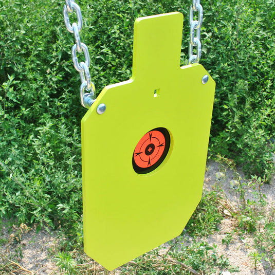 12" X 20" X 3/8" AR500 Steel Bullseye Torso Target