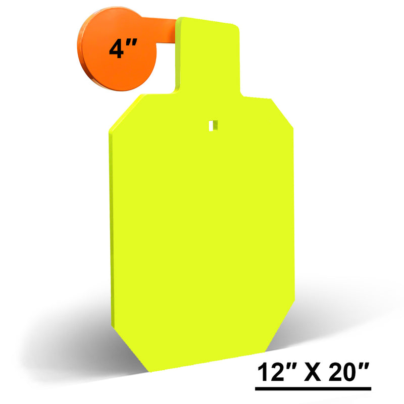 Load image into Gallery viewer, 12&quot; X 20&quot; X 3/8&quot; AR500 Steel Hostage Target

