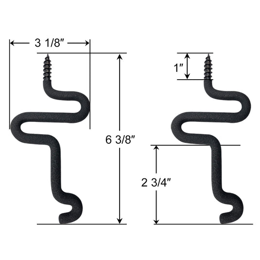 3 Pack Bow & Gear Holder - Deluxe Hook